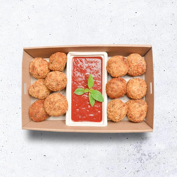 CM MUSHROOM & CHEESE ARANCINI (12 pieces)